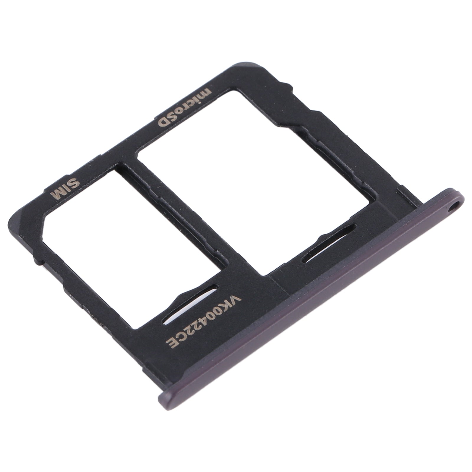For Samsung Galaxy Tab A 8.4(2020) / SM-T307U SIM Card Tray + Micro SD Card Tray (Black)