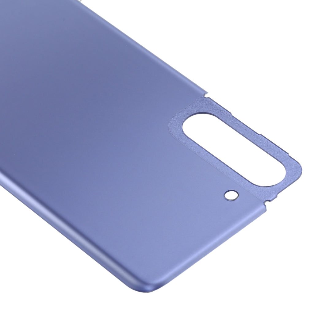 For Samsung Galaxy S21 5G Battery Back Cover (Purple)
