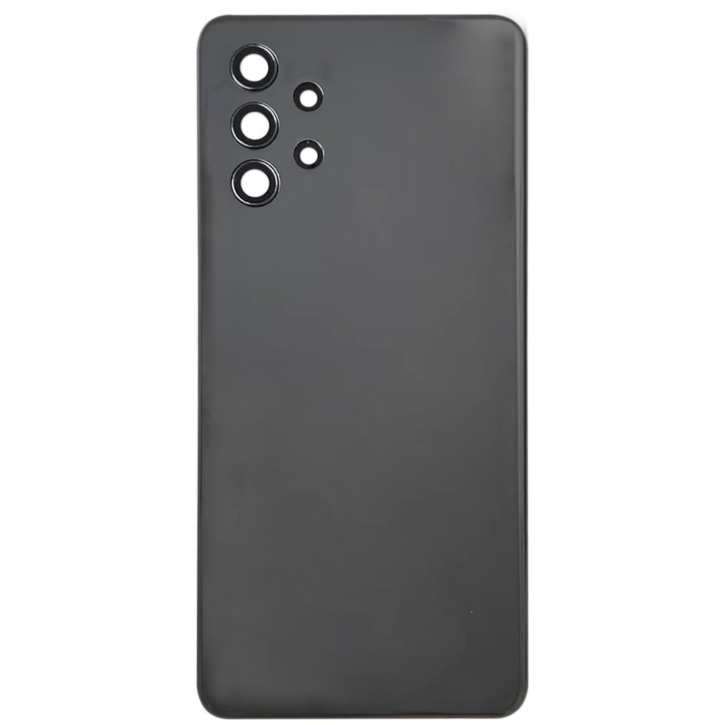 For Samsung Galaxy A32 4G Battery Back Cover with Camera Lens Frame (Black)