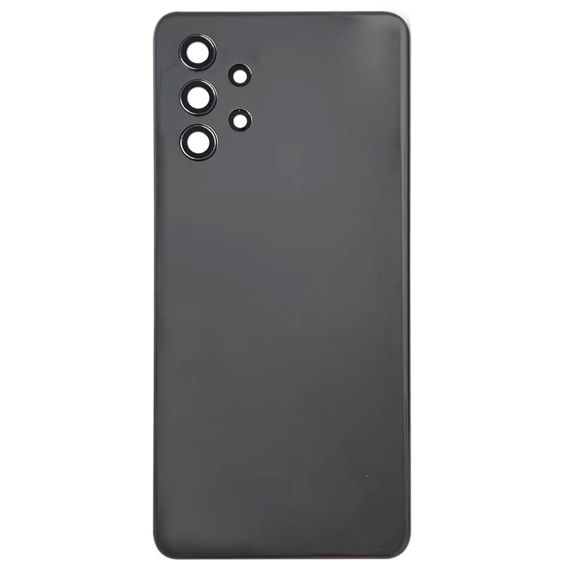 For Samsung Galaxy A32 4G Battery Back Cover with Camera Lens Frame (Black)