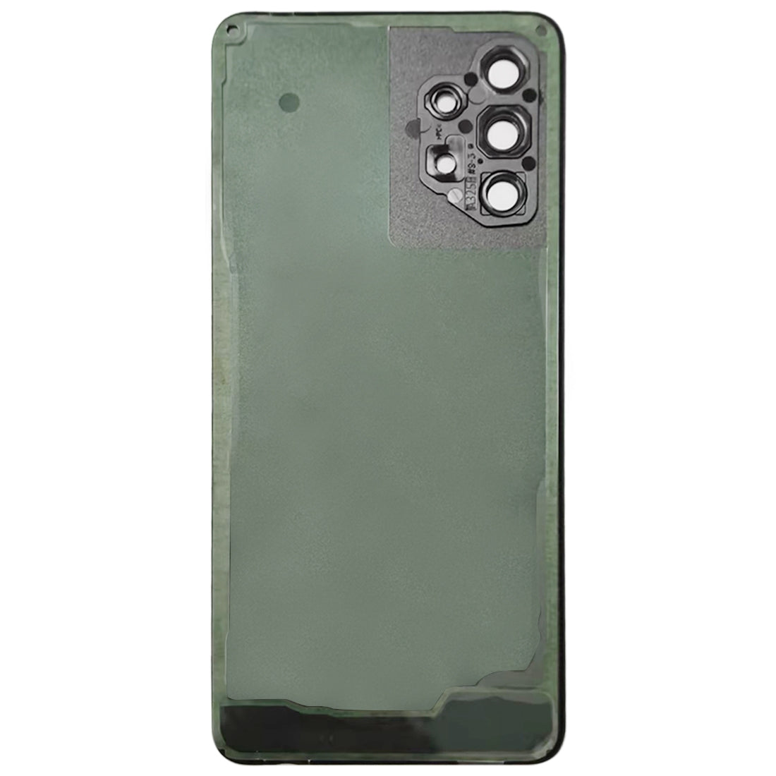 For Samsung Galaxy A32 4G Battery Back Cover with Camera Lens Frame (Black)