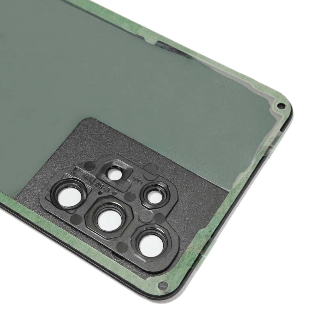For Samsung Galaxy A32 4G Battery Back Cover with Camera Lens Frame (Black)