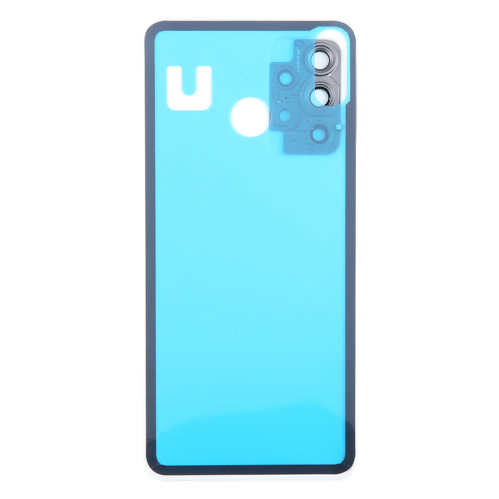 For Samsung Galaxy A52 5G / A52 4G Battery Back Cover with Camera Lens Frame(Blue)