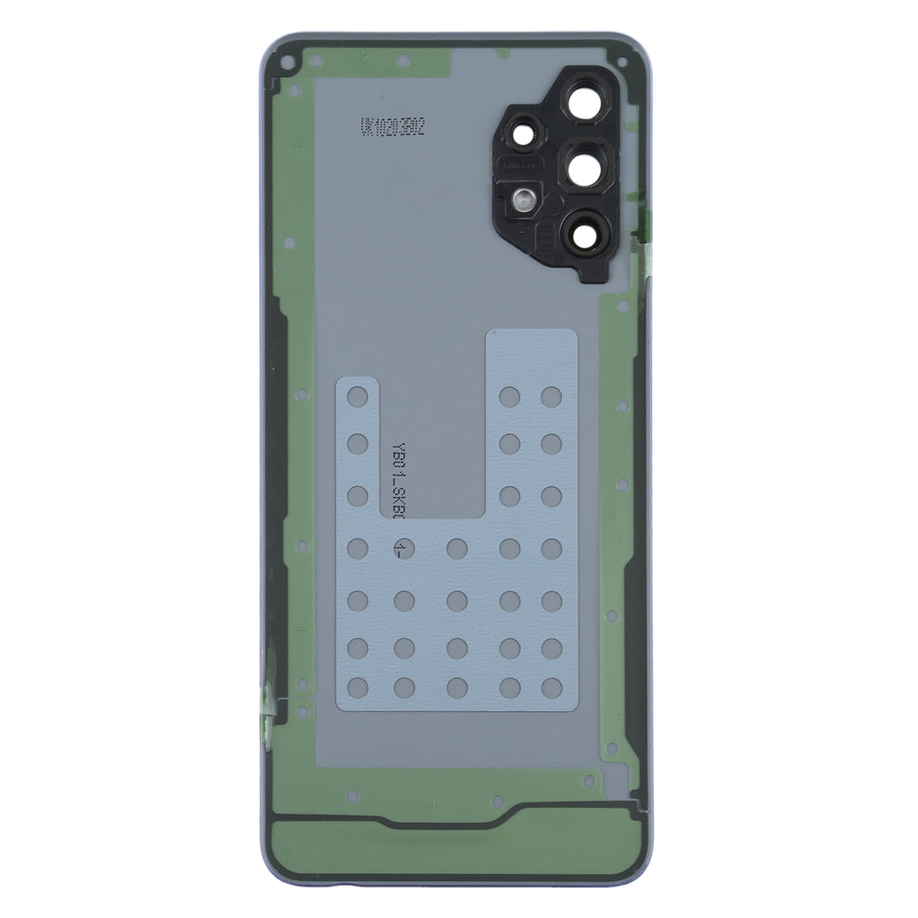 For Samsung Galaxy A32 5G Battery Back Cover with Camera Lens Frame (Purple)