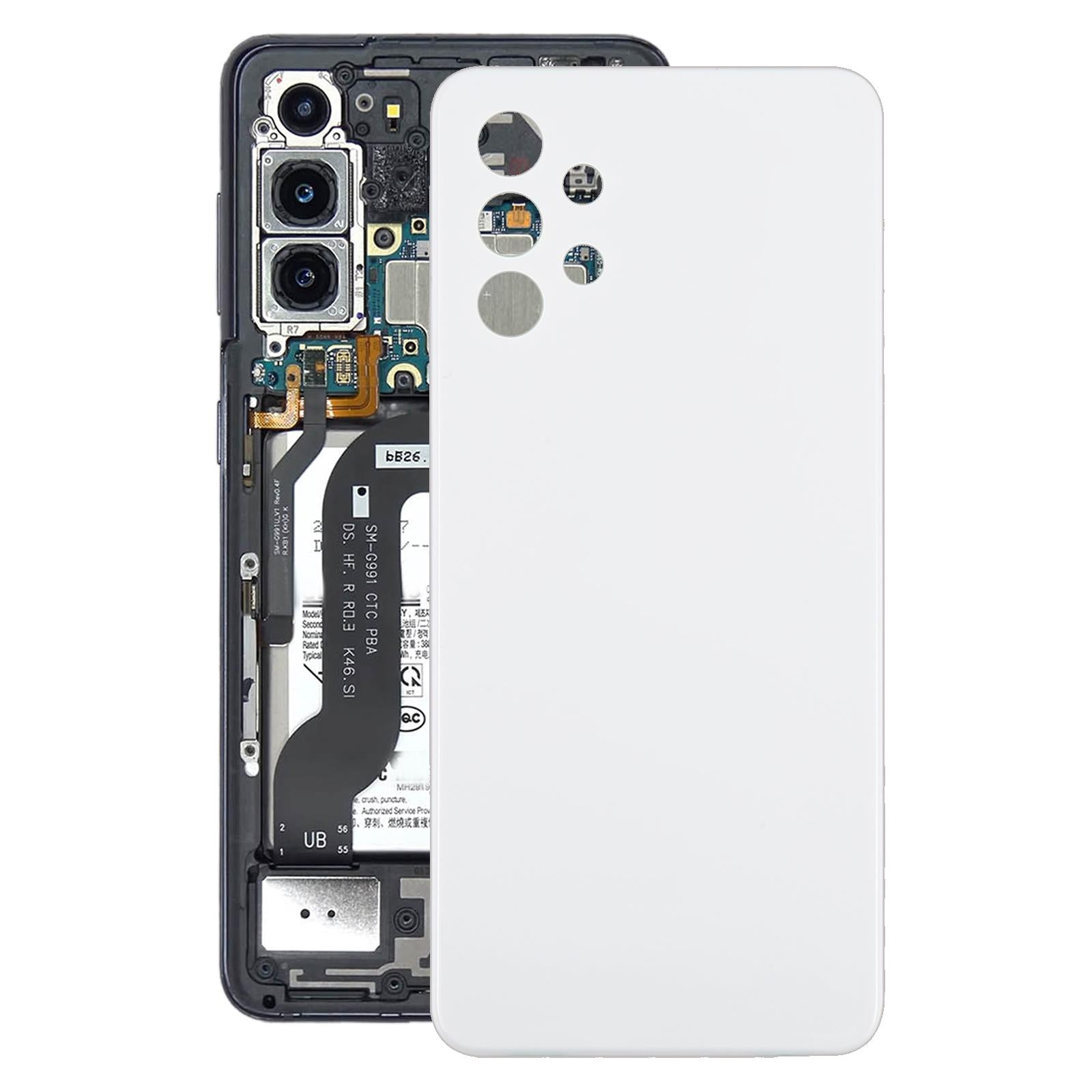 For Samsung Galaxy A32 4G SM-A325F Battery Back Cover(White)