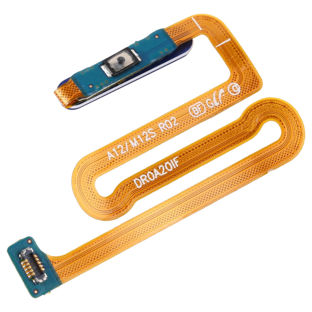 For Samsung Galaxy M12 / A12 / SM-A125 / M125 Power Button Flex Cable(Blue)