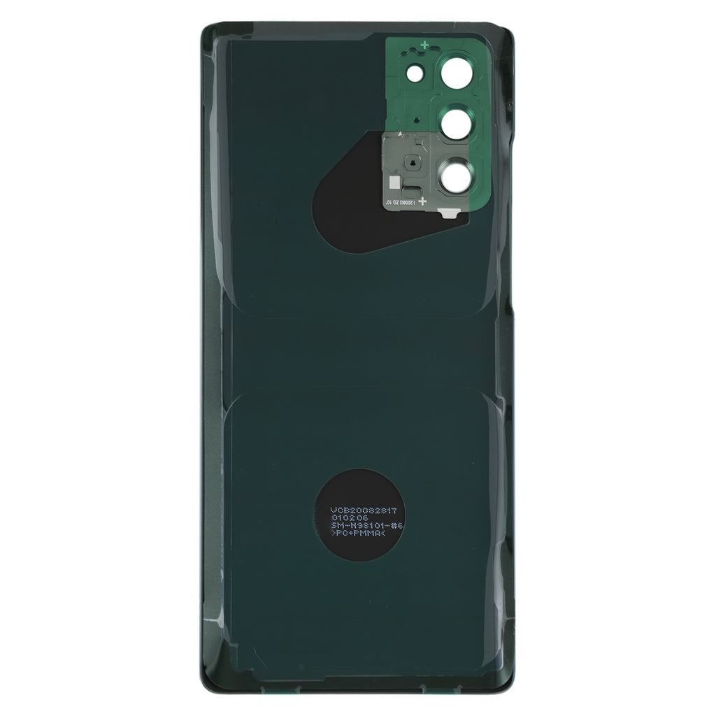 For Samsung Galaxy Note20 Battery Back Cover with Camera Lens Frame (Black)