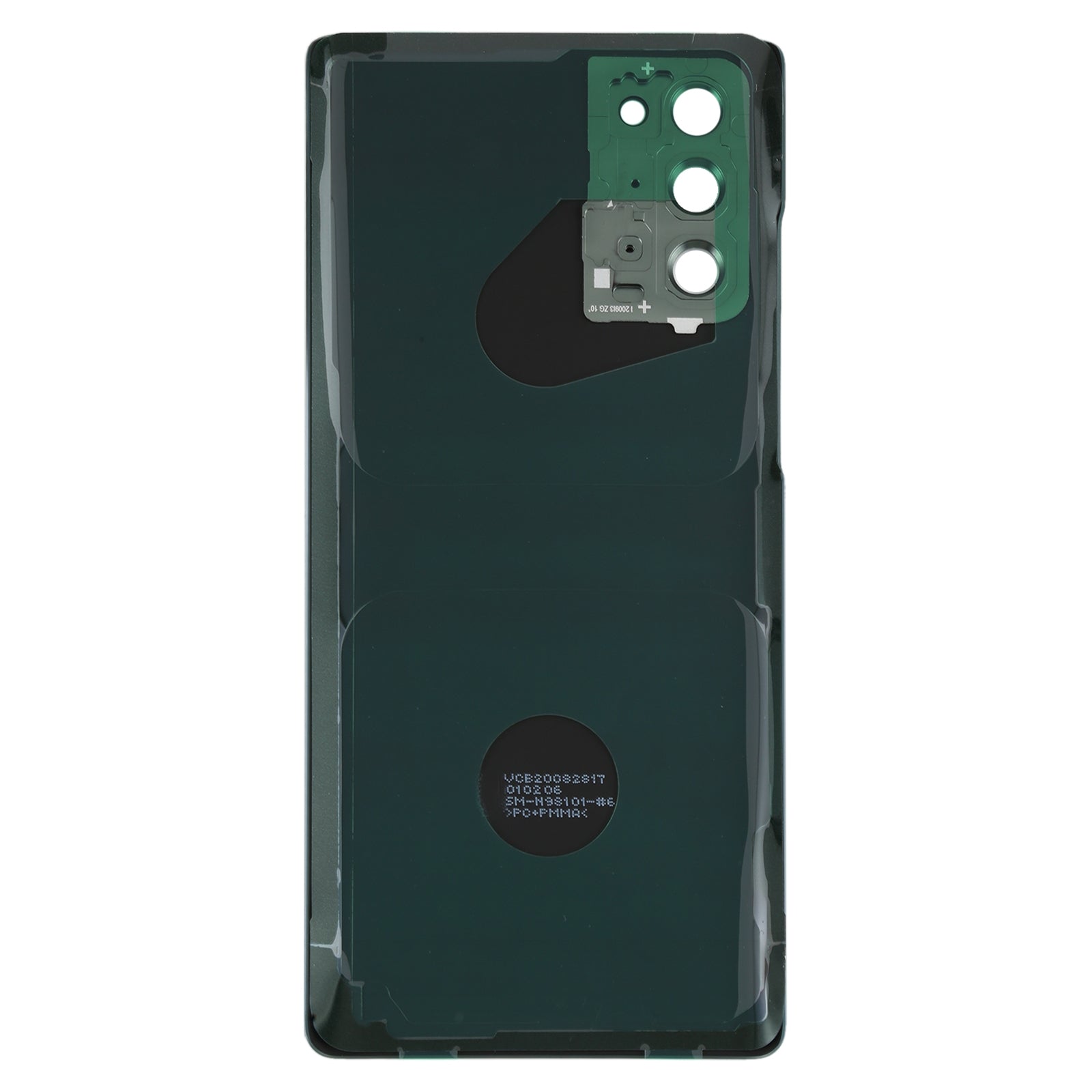 For Samsung Galaxy Note20 Battery Back Cover with Camera Lens Frame (Black)