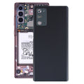 For Samsung Galaxy Note20 Battery Back Cover with Camera Lens Frame (Black)
