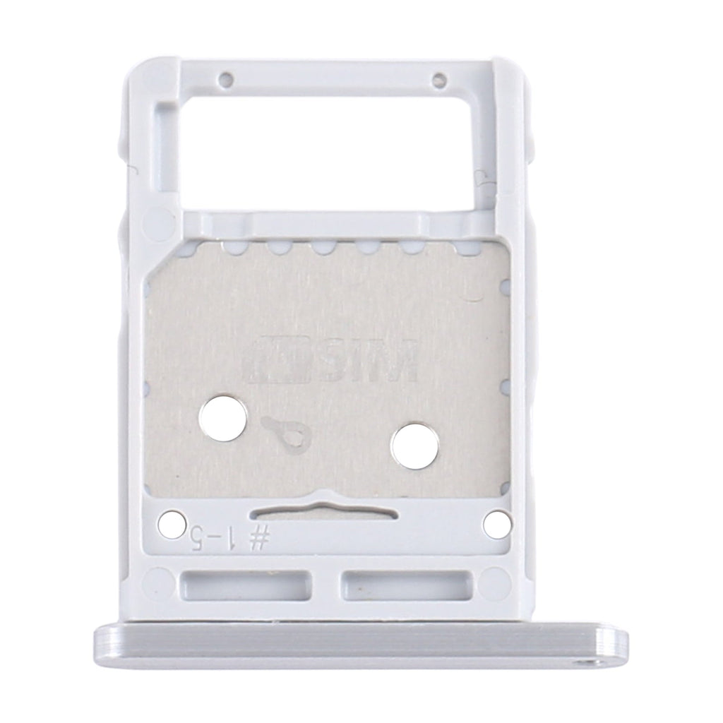 For Samsung Galaxy Tab S7 SM-T870/T875 SIM Card Tray + Micro SD Card Tray (Silver)