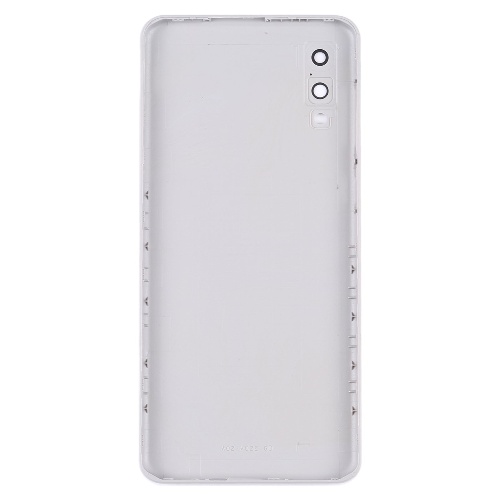 For Samsung Galaxy A02 Battery Back Cover with Camera Lens Frame (White)