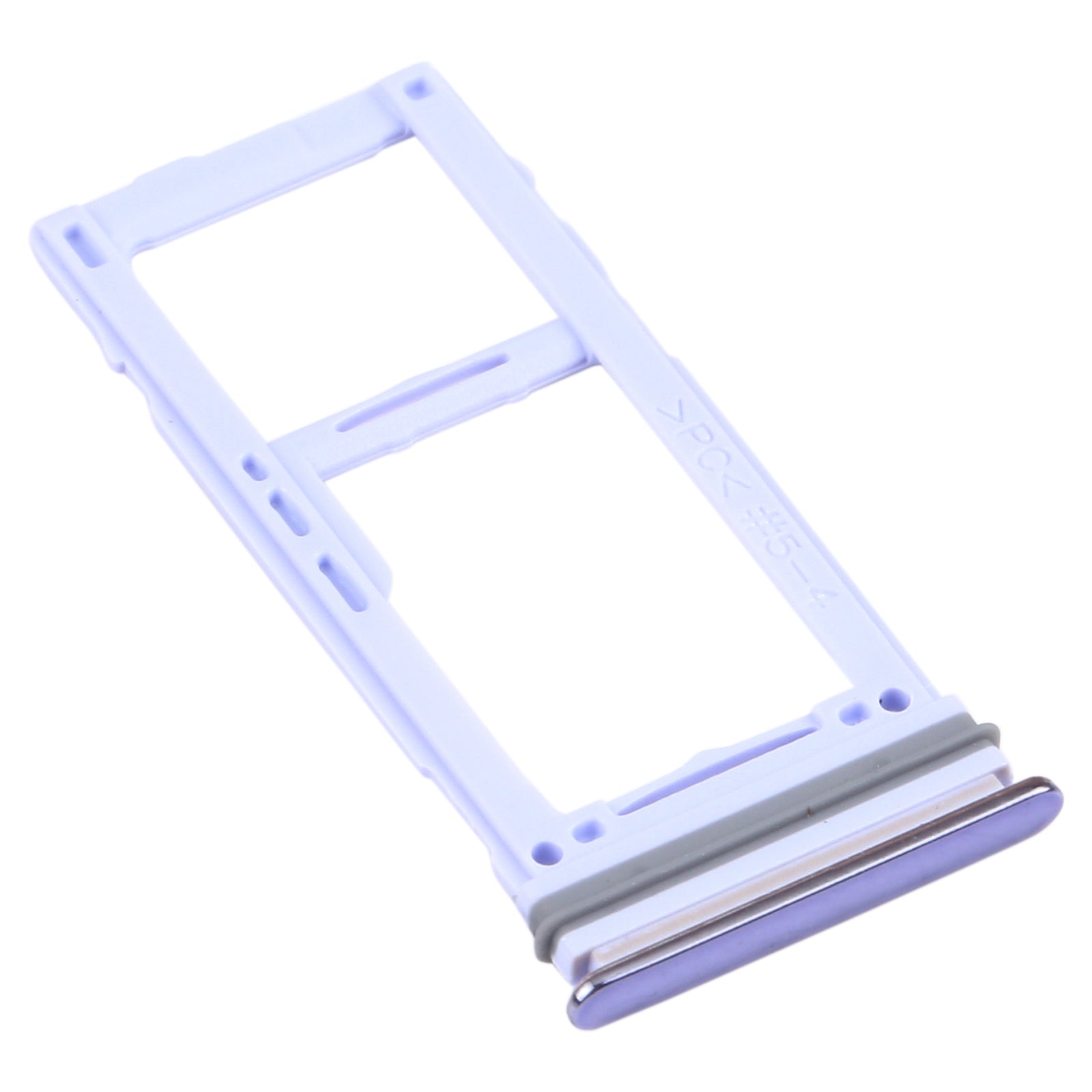 For Samsung Galaxy A52 SM-A525 SIM Card Tray + SIM Card Tray / Micro SD Card Tray (Purple)