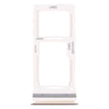 For Samsung Galaxy A52 SM-A525 SIM Card Tray + SIM Card Tray / Micro SD Card Tray (Silver)
