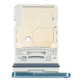 For Samsung Galaxy S20 FE 5G SM-G781B SIM Card Tray + Micro SD Card Tray (Blue)