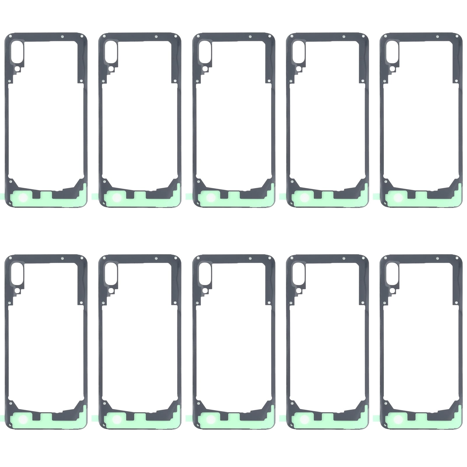 For Samsung Galaxy A20 / A20e 10pcs Back Housing Cover Adhesive