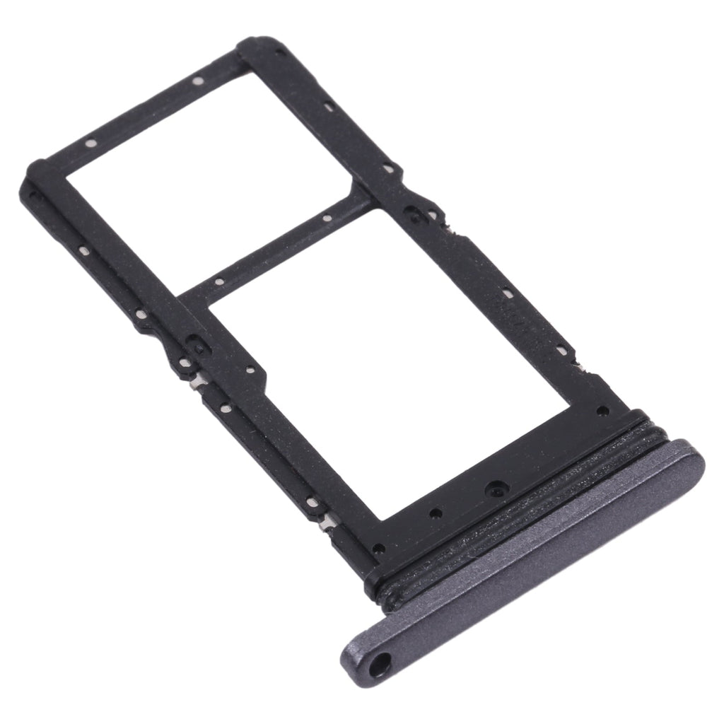 For Samsung Galaxy Tab A7 10.4 (2020) SM-T505 SIM Card Tray + Micro SD Card Tray (Black)