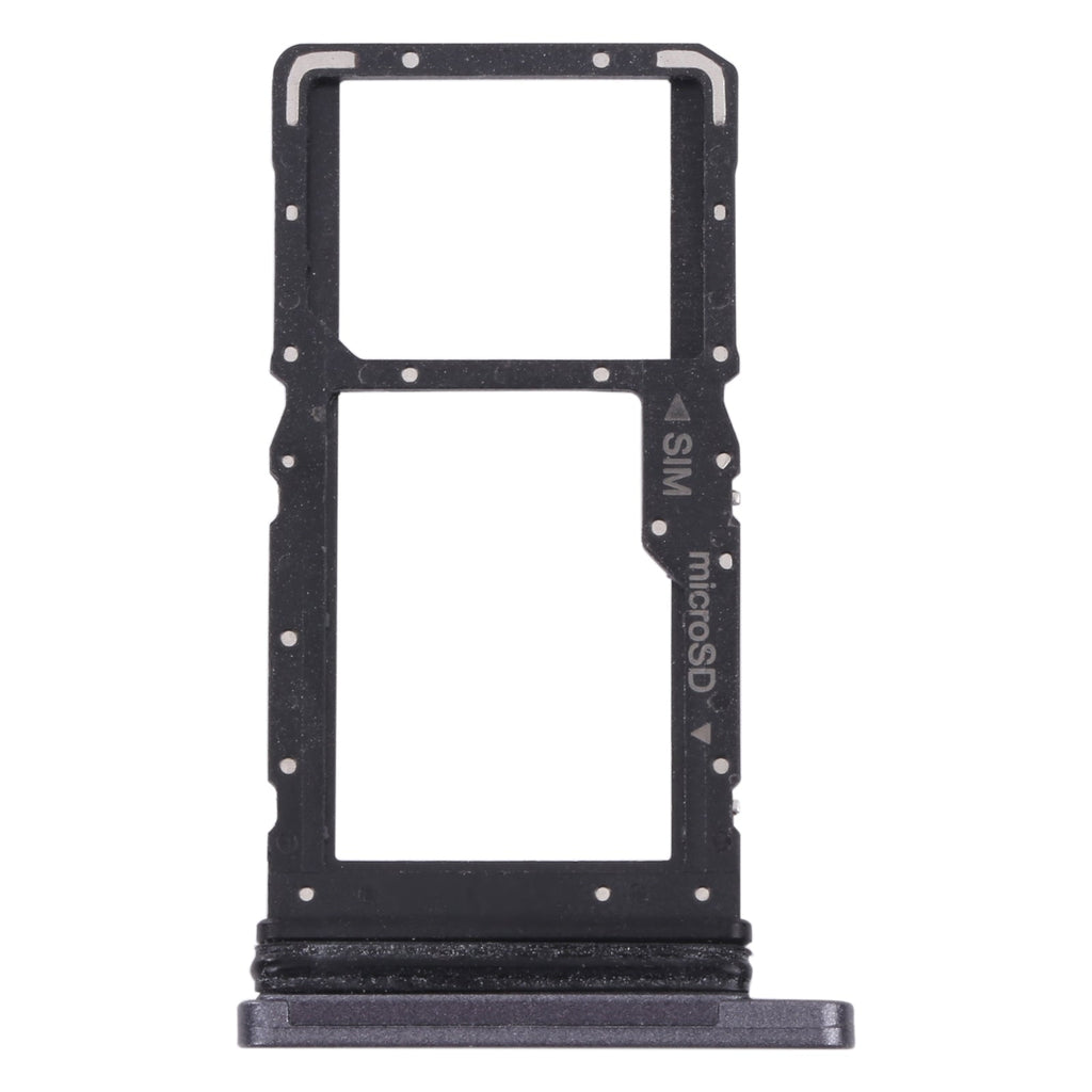 For Samsung Galaxy Tab A7 10.4 (2020) SM-T505 SIM Card Tray + Micro SD Card Tray (Black)