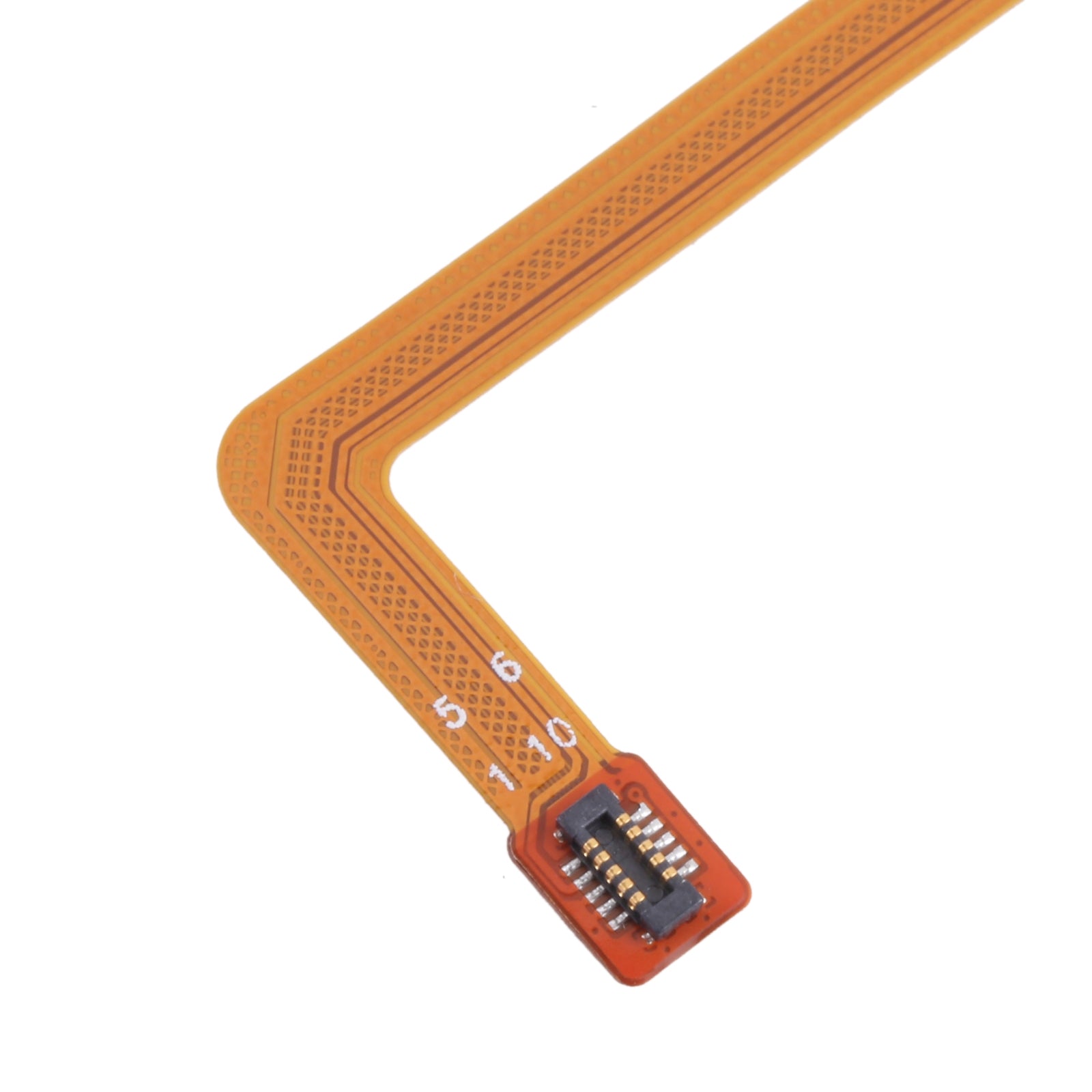 For Samsung Galaxy A10s SM-A107 Fingerprint Sensor Flex Cable(Red)