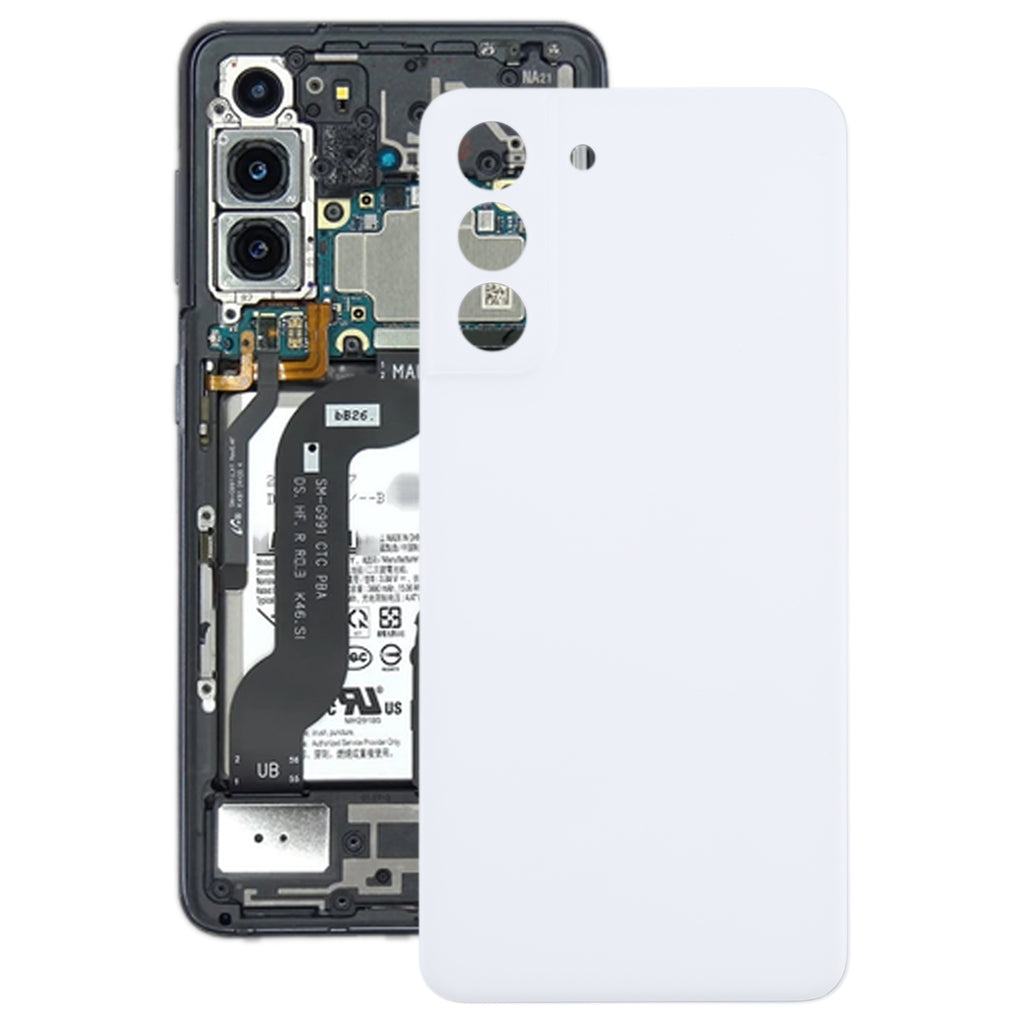 For Samsung Galaxy S21 FE 5G SM-G990B Battery Back Cover (White)