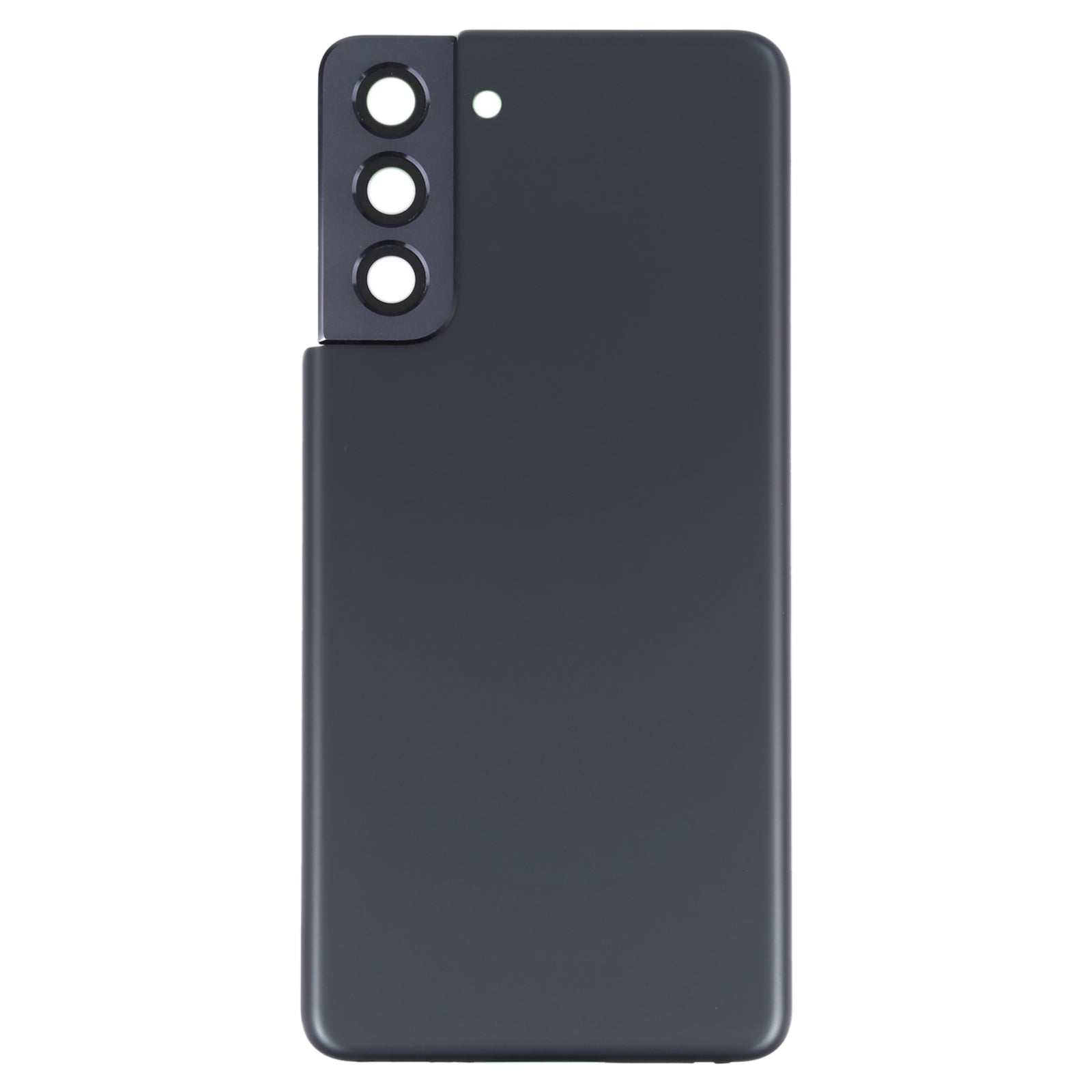 For Samsung Galaxy S21 5G Battery Back Cover with Camera Lens Frame (Black)