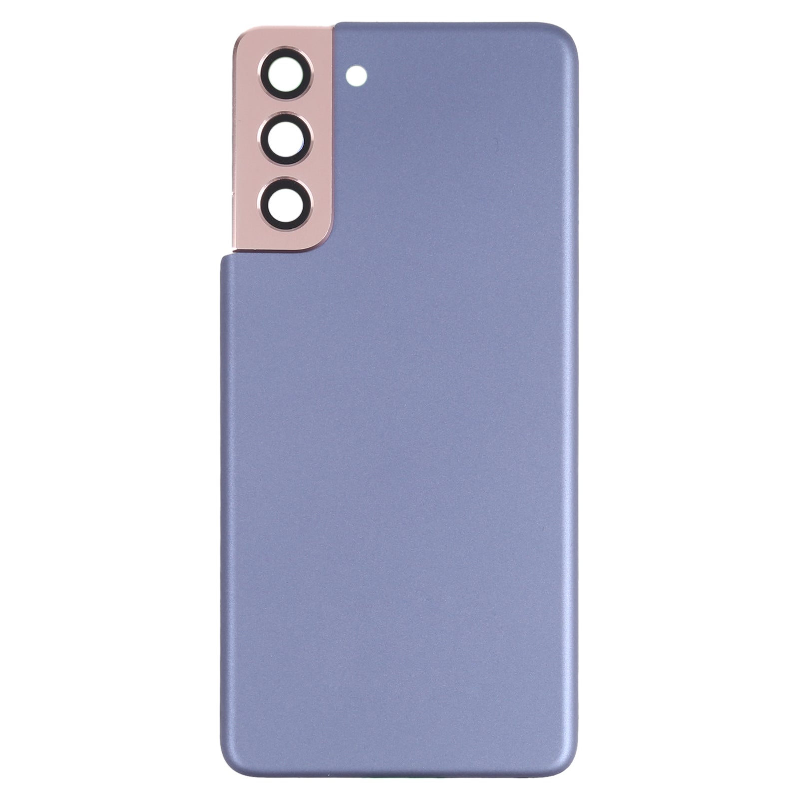 For Samsung Galaxy S21 5G Battery Back Cover with Camera Lens Frame (Purple)