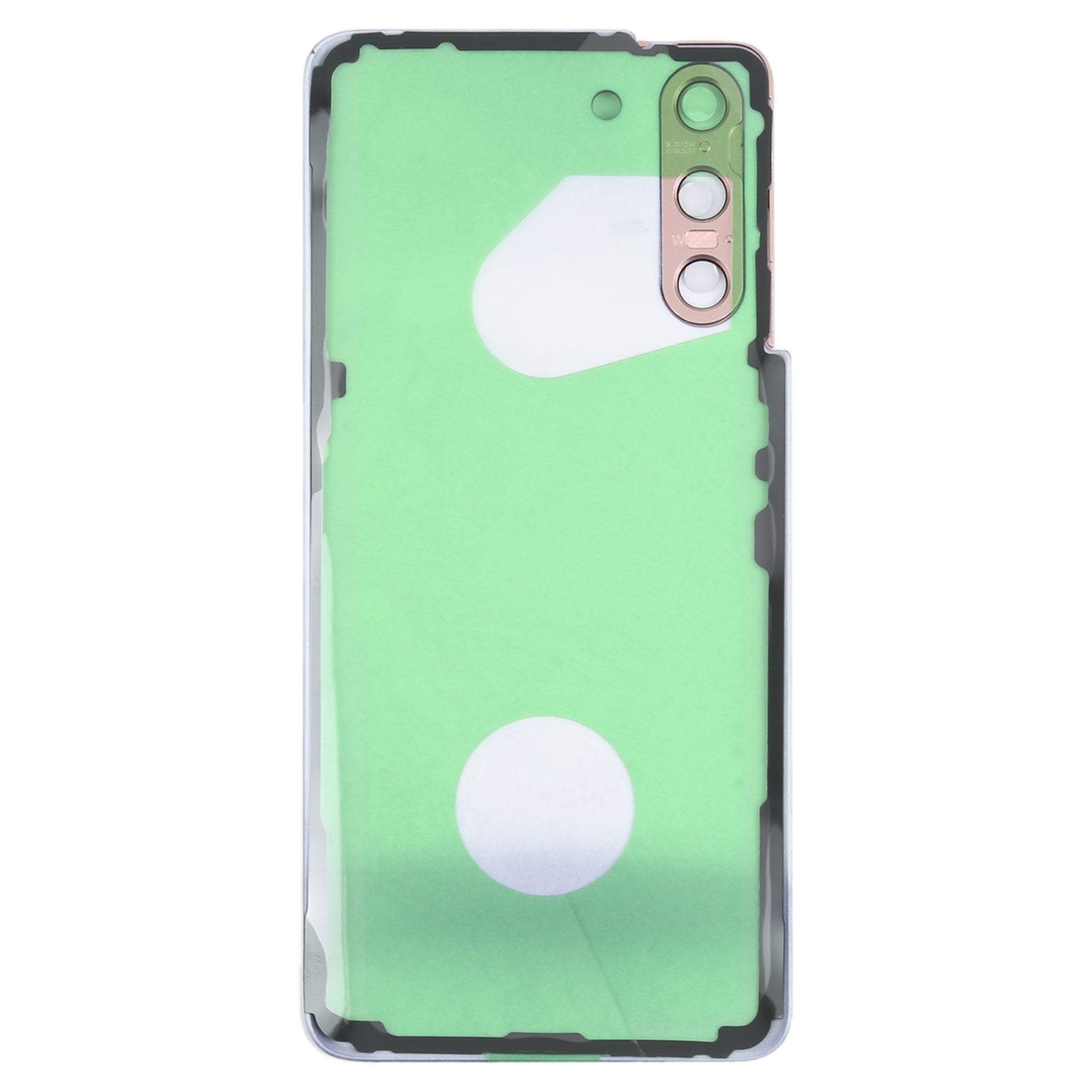 For Samsung Galaxy S21 5G Battery Back Cover with Camera Lens Frame (Purple)
