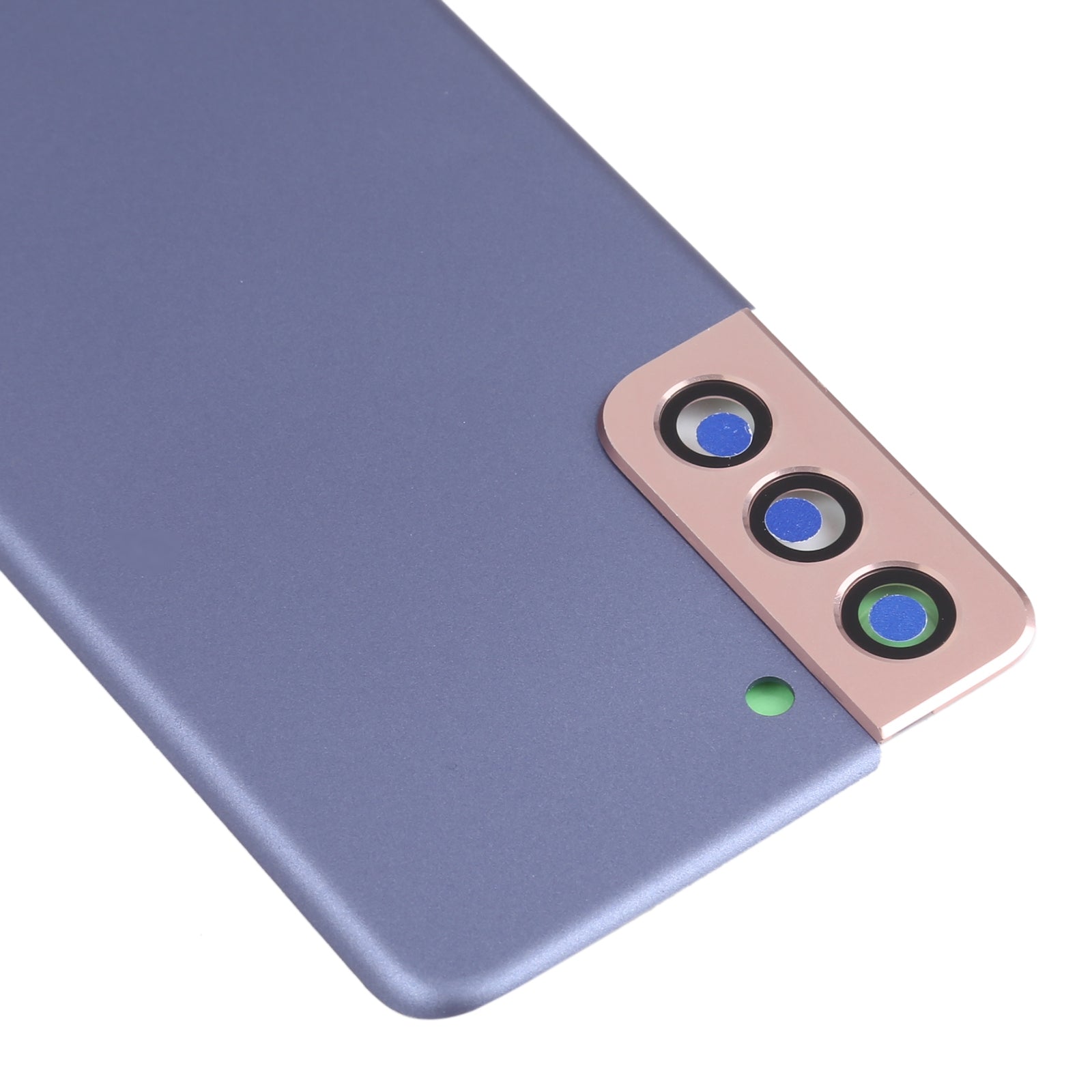 For Samsung Galaxy S21 5G Battery Back Cover with Camera Lens Frame (Purple)