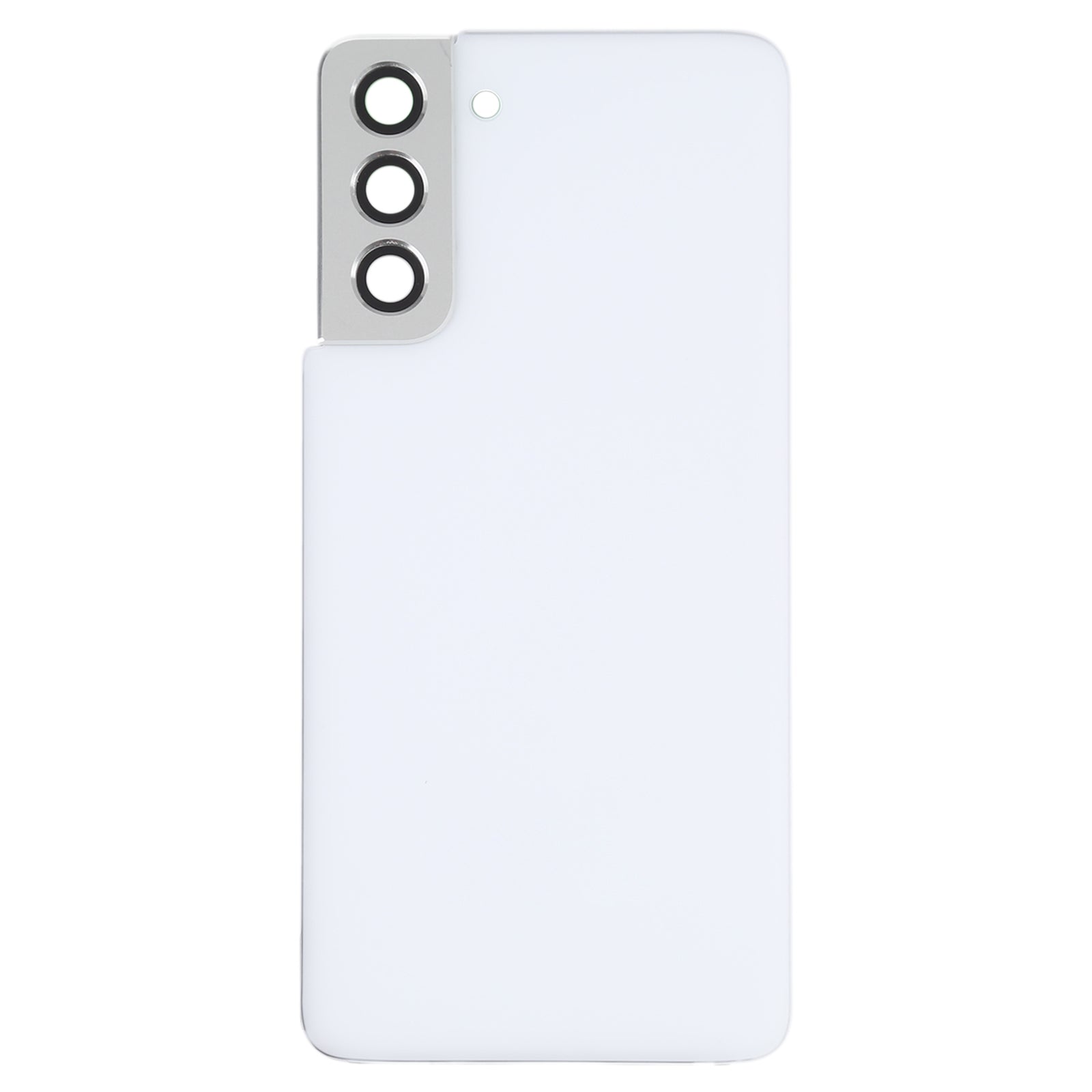 For Samsung Galaxy S21 5G Battery Back Cover with Camera Lens Frame (White)