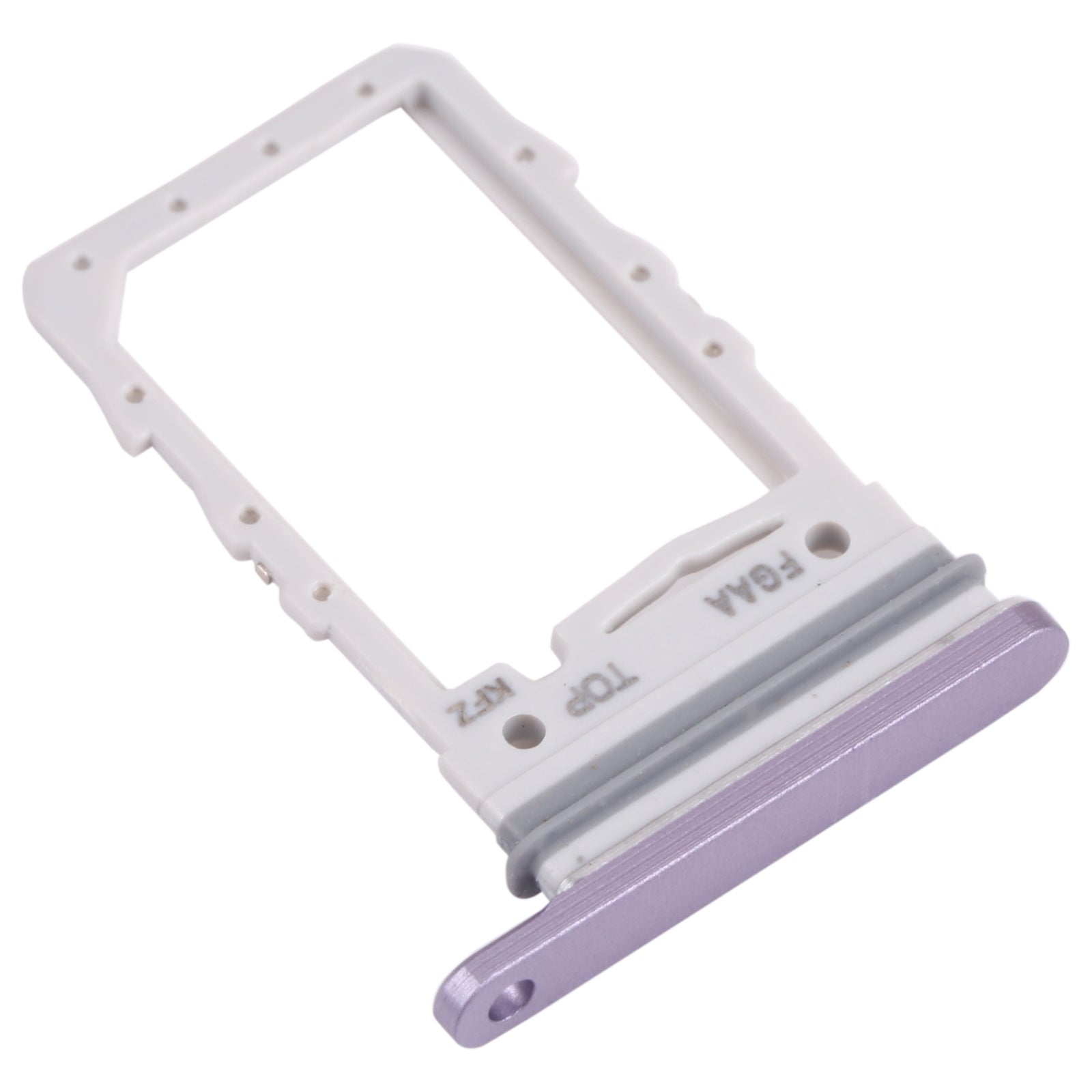For Samsung Galaxy Z Flip3 5G SM-F711 Original SIM Card Tray (Purple)