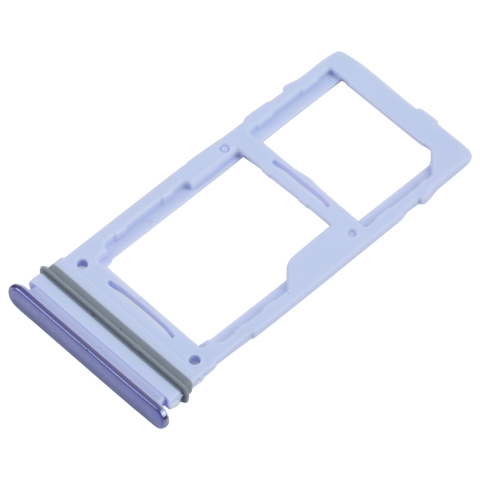 For Samsung Galaxy A52S 5G SM-A528 SIM Card Tray + SIM Card Tray / Micro SD Card Tray (Purple)