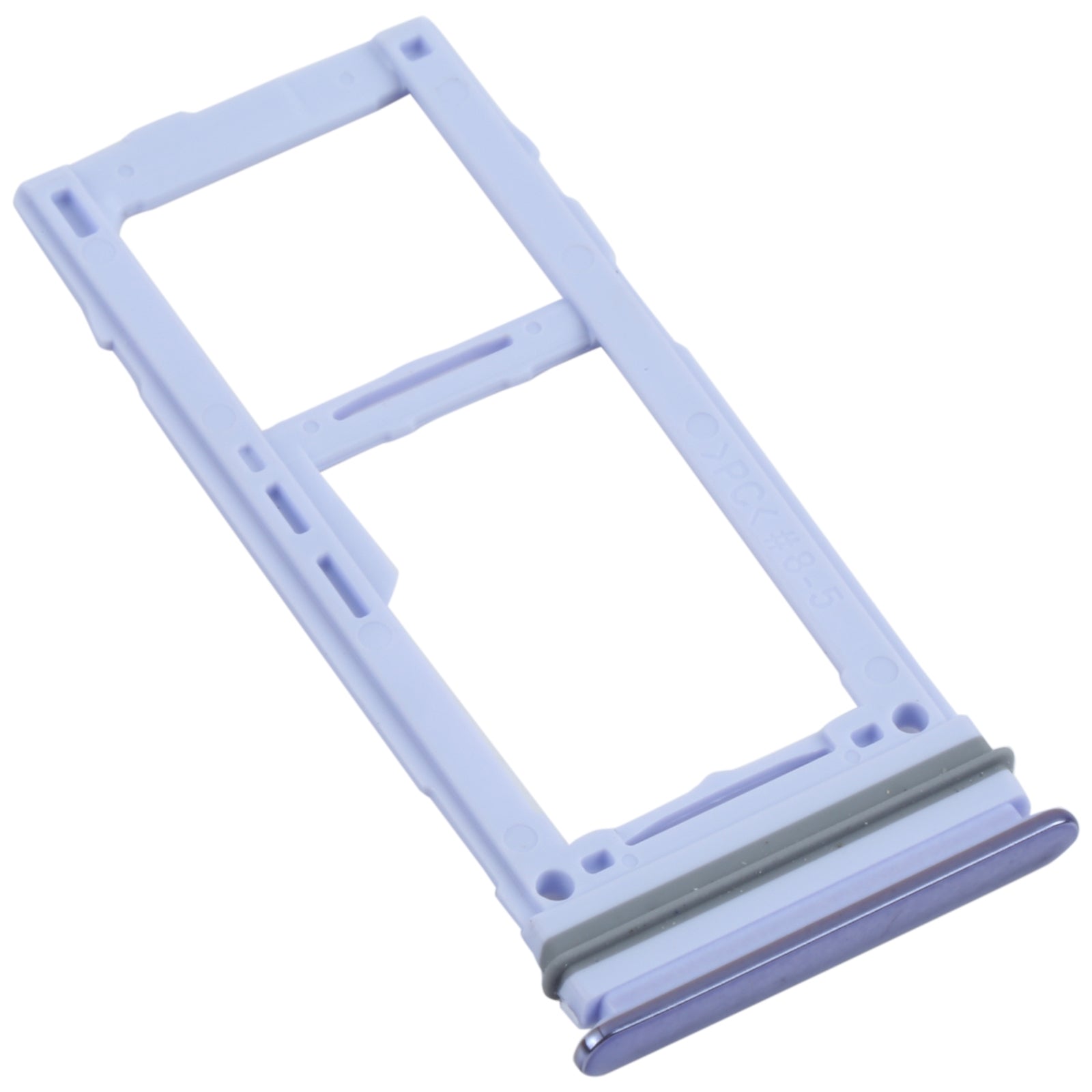For Samsung Galaxy A52S 5G SM-A528 SIM Card Tray + SIM Card Tray / Micro SD Card Tray (Purple)
