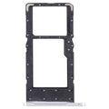 SIM Card Tray + Micro SD Card Tray for Samsung Galaxy Tab A7 Lite SM-T225 (Silver)