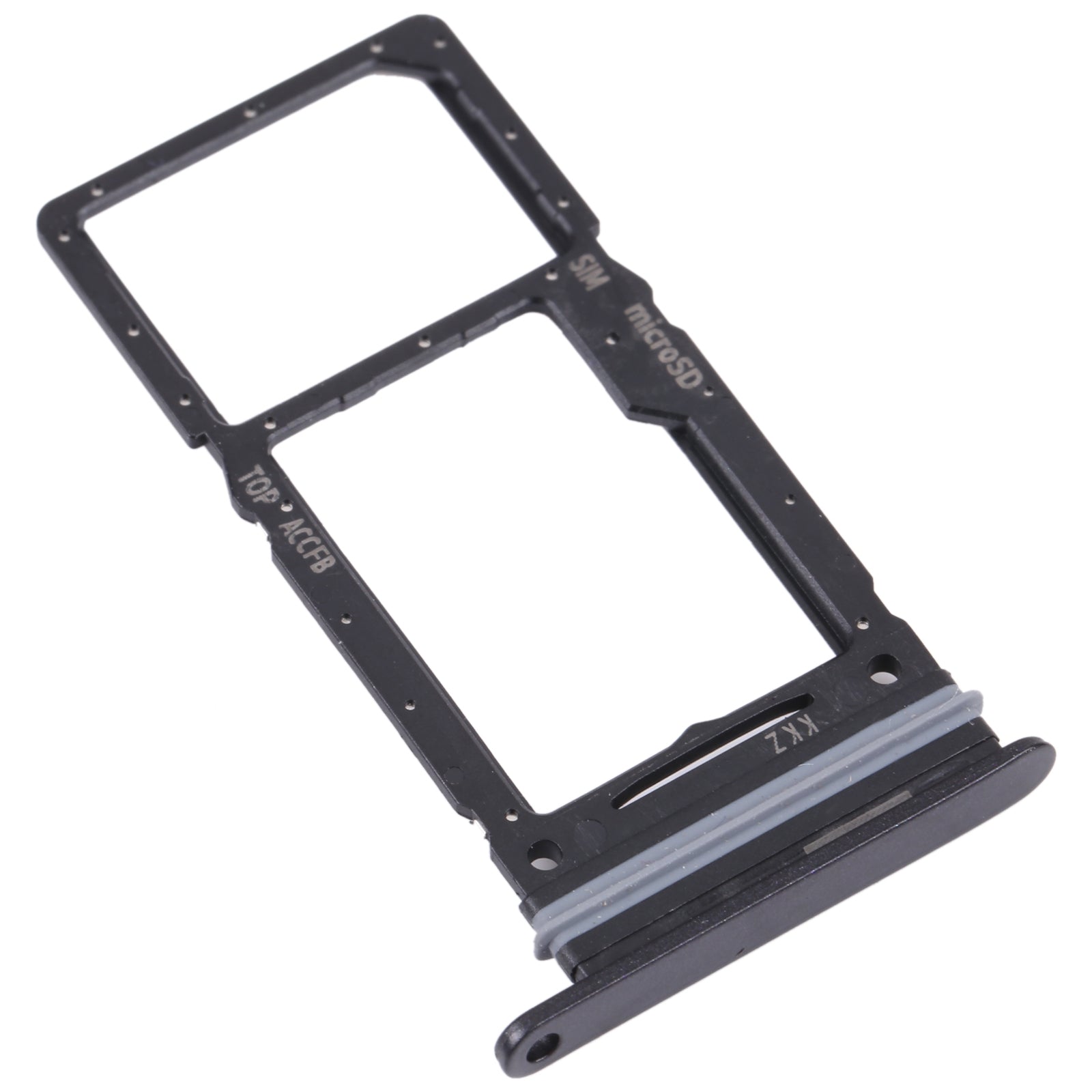 For Samsung Galaxy A33 5G SM-A336B Original SIM Card Tray + SIM Card Tray / Micro SD card tray (Black)