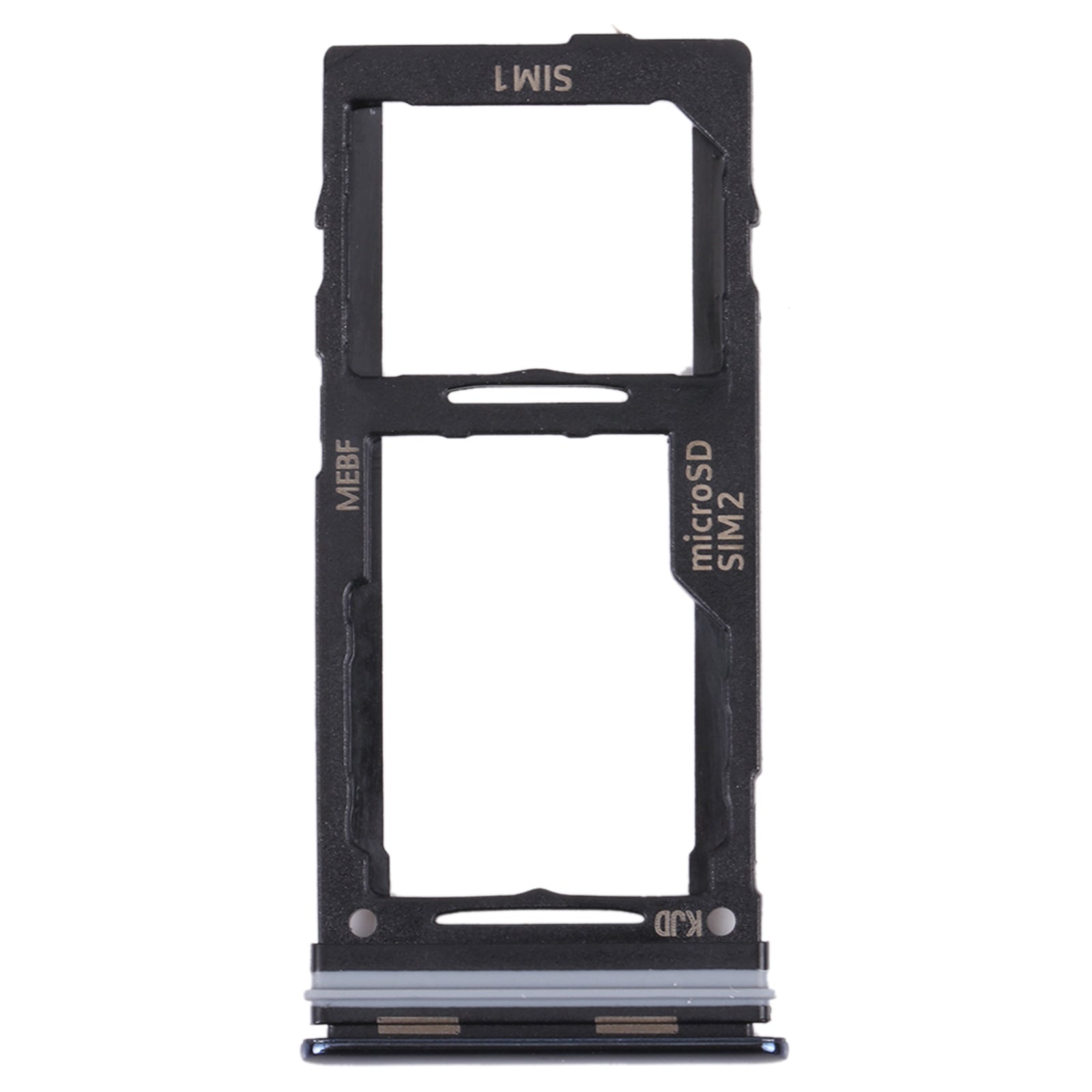 For Samsung Galaxy M52 5G SM-M526B Original SIM Card Tray + SIM Card Tray / Micro SD card tray (Black)