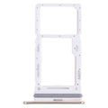 For Samsung Galaxy A73 5G SM-A736B Original SIM Card Tray + SIM Card Tray / Micro SD Card Tray (White)