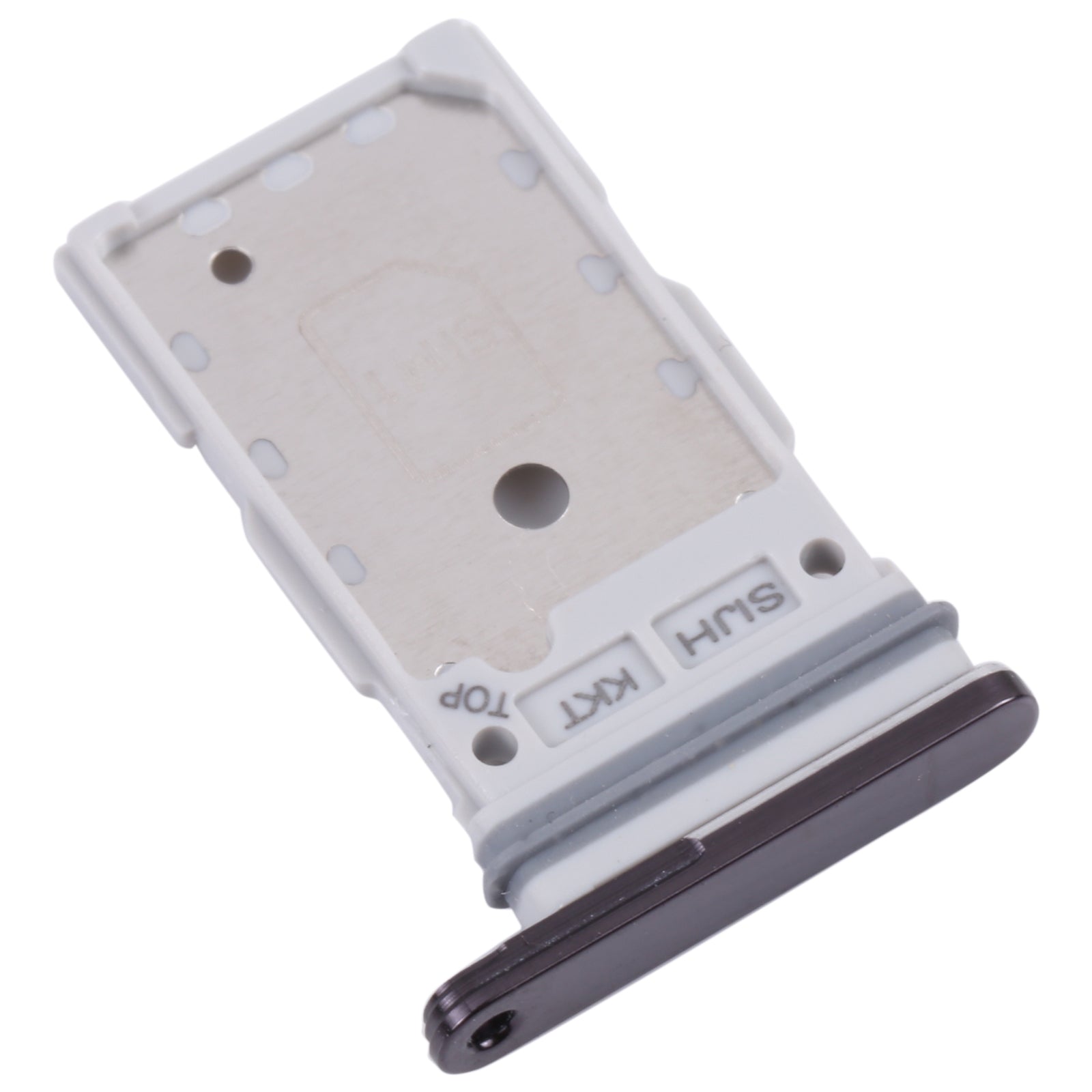 For Samsung Galaxy S22 Ultra 5G SM-S908B Original SIM Card Tray + SIM Card Tray (Black)