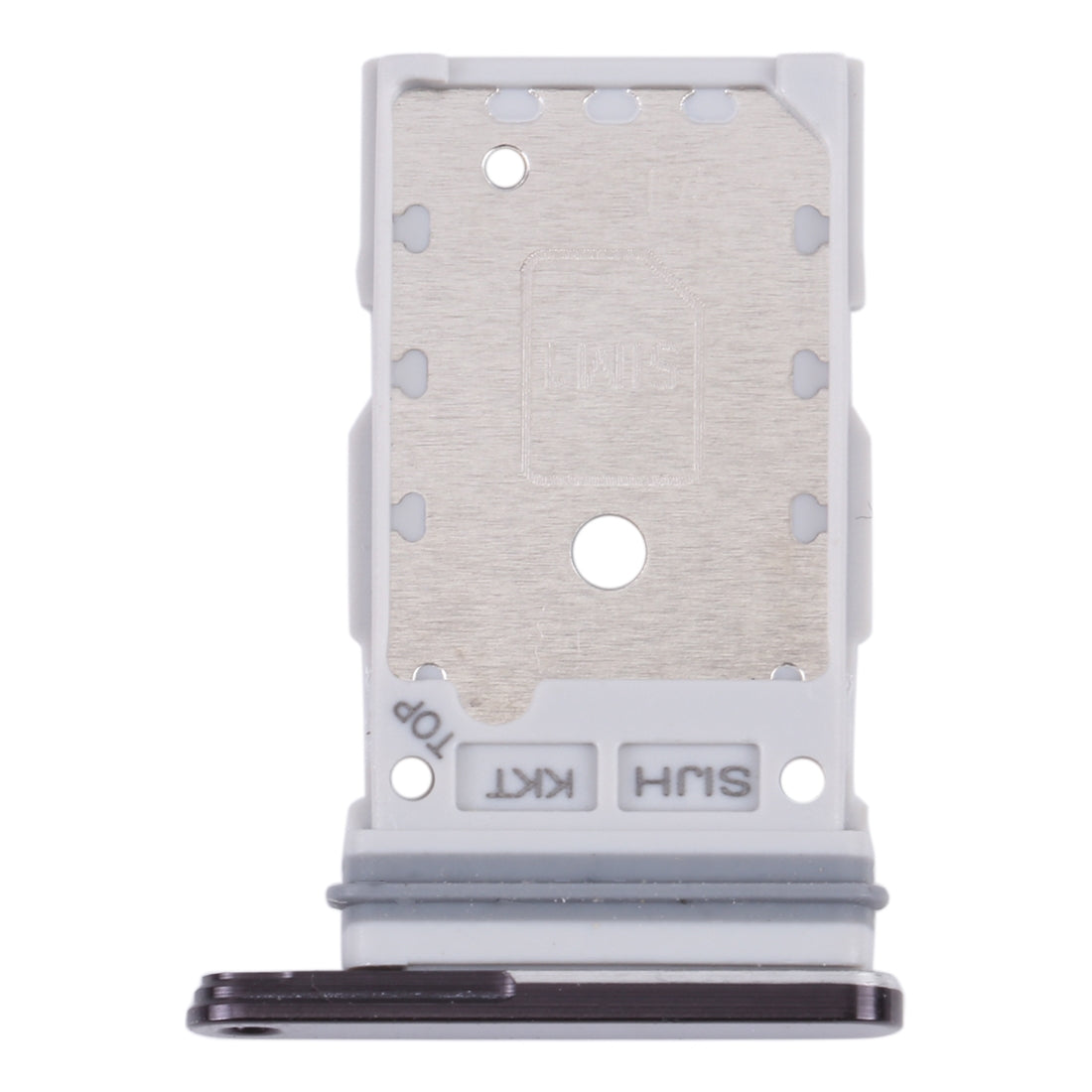 For Samsung Galaxy S22 Ultra 5G SM-S908B Original SIM Card Tray + SIM Card Tray (Black)