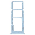 For Samsung Galaxy A13 5G SM-A136 Original SIM Card Tray + SIM Card Tray + Micro SD card tray (Blue)