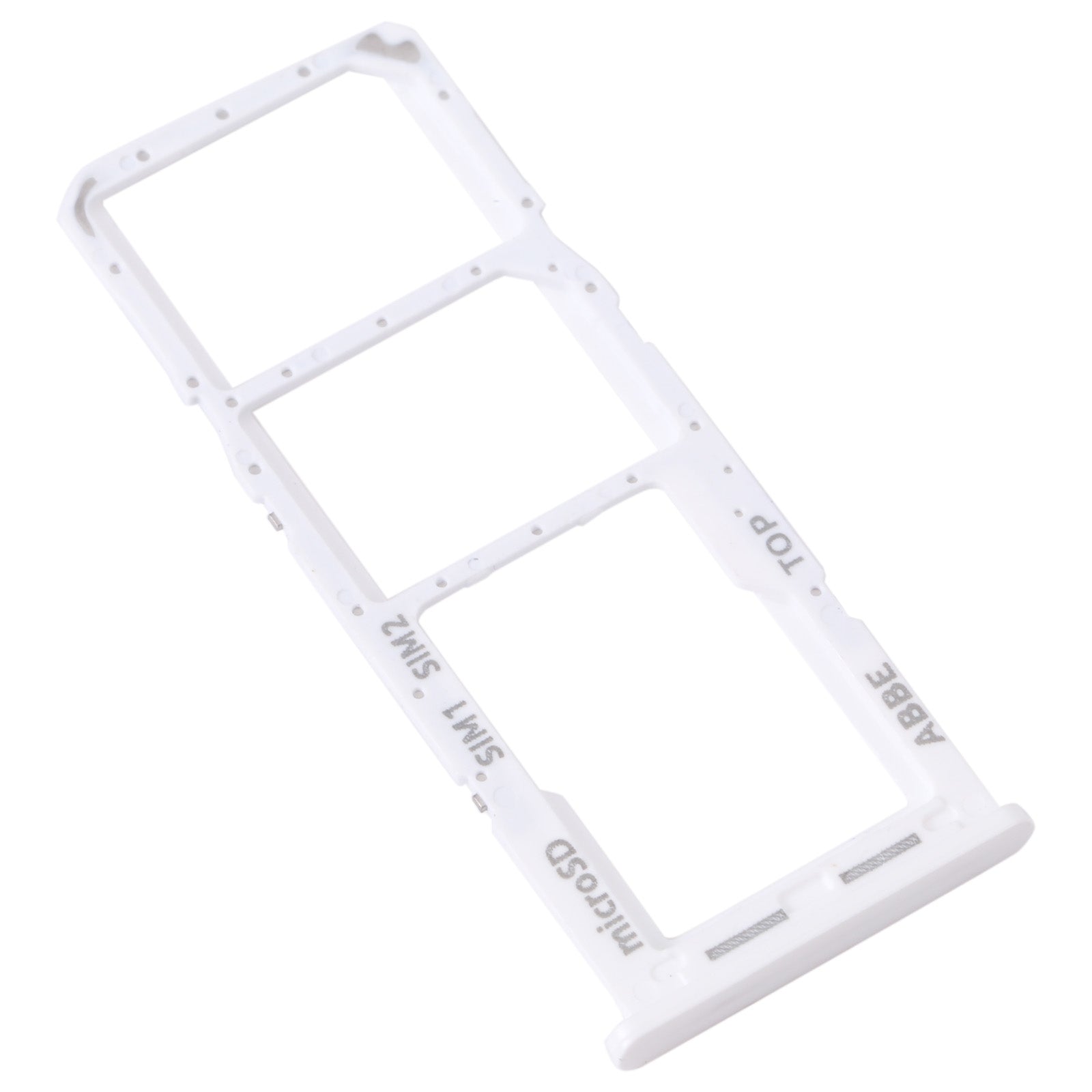 For Samsung Galaxy A13 5G SM-A136 Original SIM Card Tray + SIM Card Tray + Micro SD card tray (White)