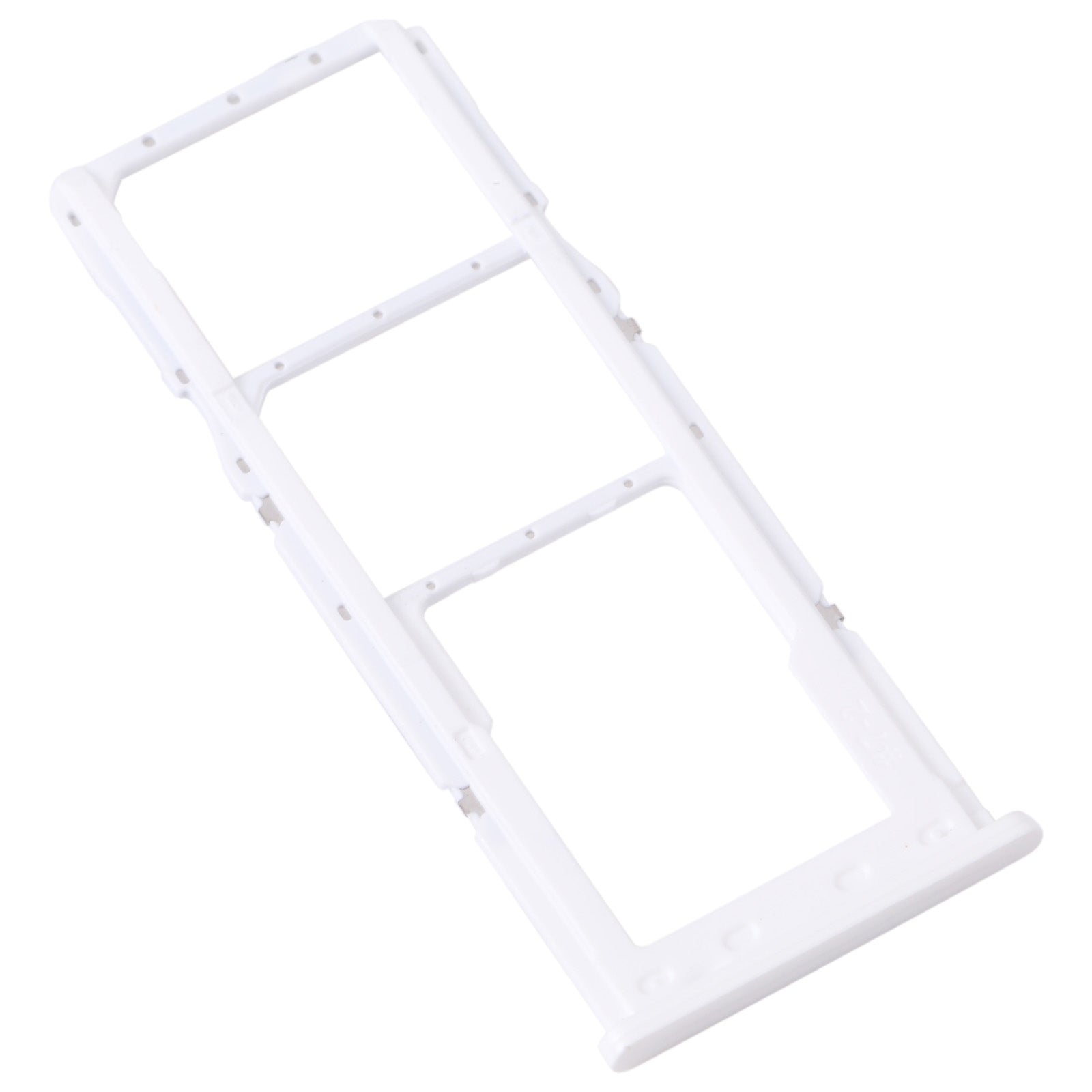 For Samsung Galaxy A13 5G SM-A136 Original SIM Card Tray + SIM Card Tray + Micro SD card tray (White)