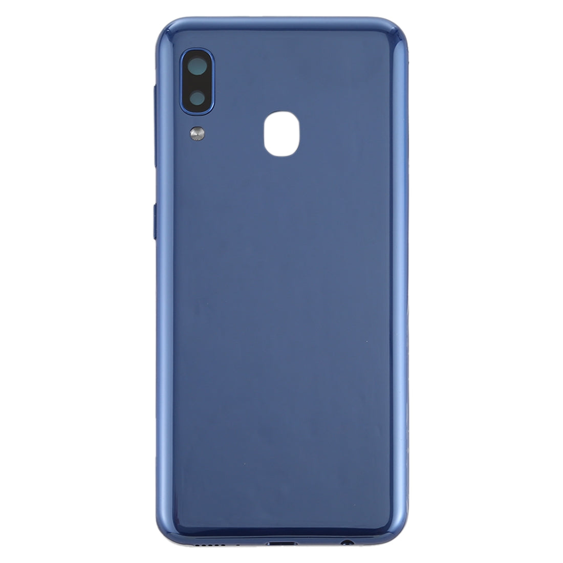 For Galaxy A20e Battery Back Cover with Side Keys (Blue)