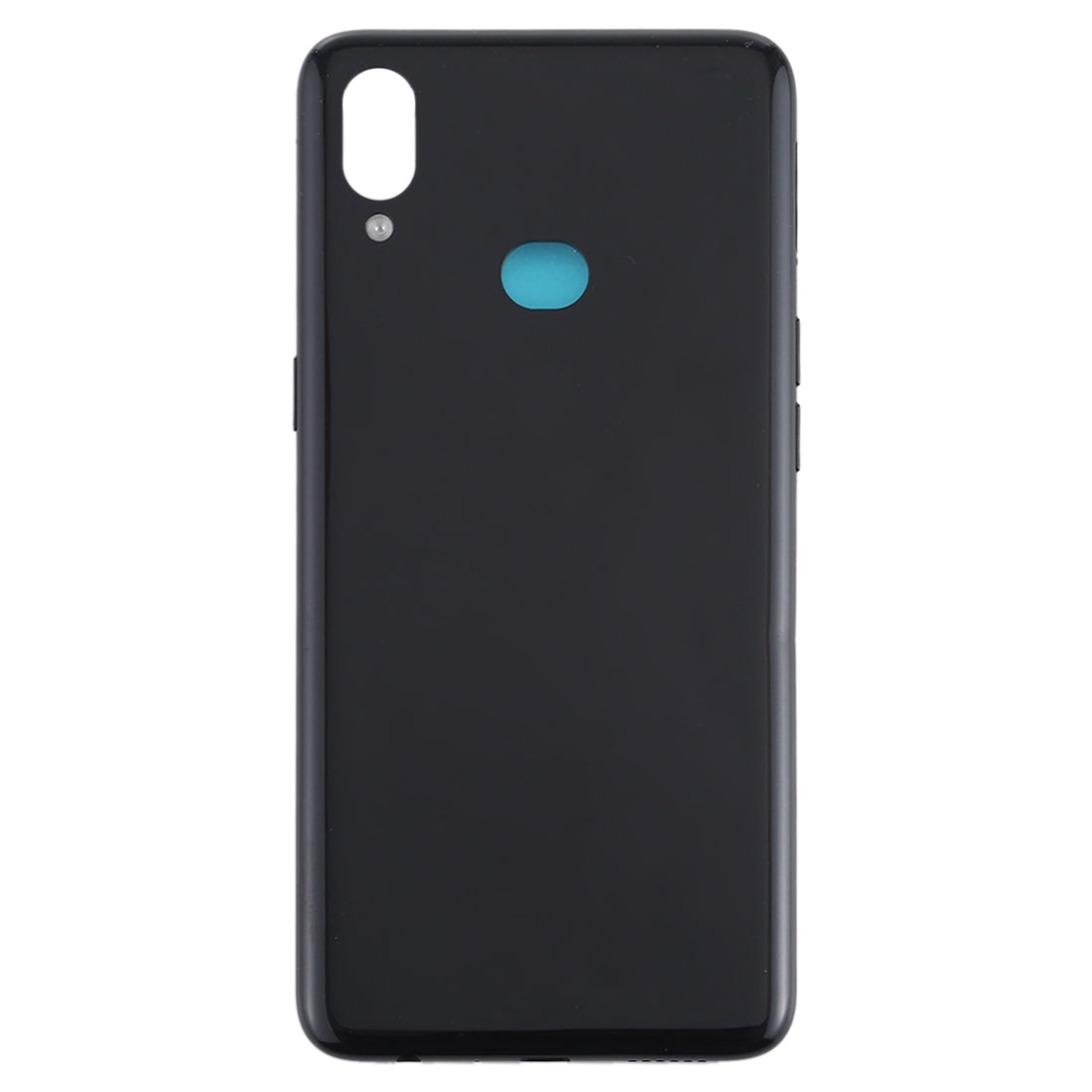 For Galaxy A10s Battery Back Cover with Side Keys (Black)