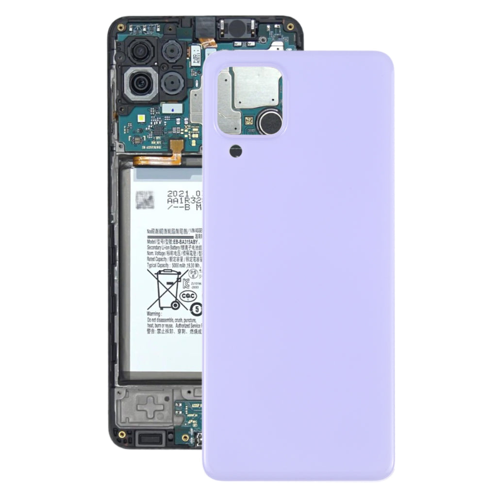 For Samsung Galaxy A22 SM-A225F Battery Back Cover (Purple)