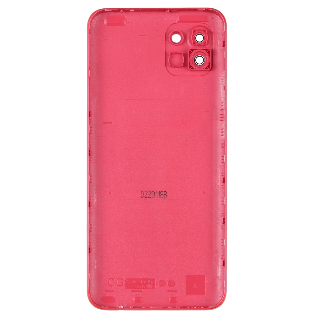 For Samsung Galaxy A03 SM-A035F Battery Back Cover (Red)