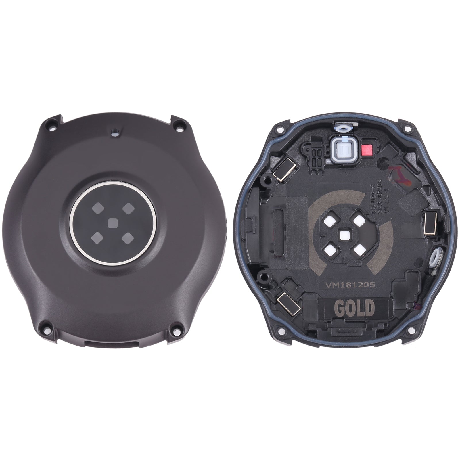 Rear Housing Cover with Glass Lens For Samsung Galaxy Watch 42mm SM-R810 (Gold)