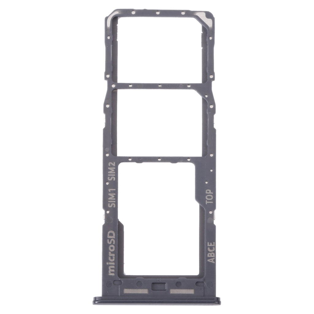 For Samsung Galaxy A23 SM-A235 Original SIM Card Tray + SIM Card Tray + Micro SD Card Tray (Black)