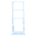 For Samsung Galaxy A23 SM-A235 Original SIM Card Tray + SIM Card Tray + Micro SD Card Tray (Blue)