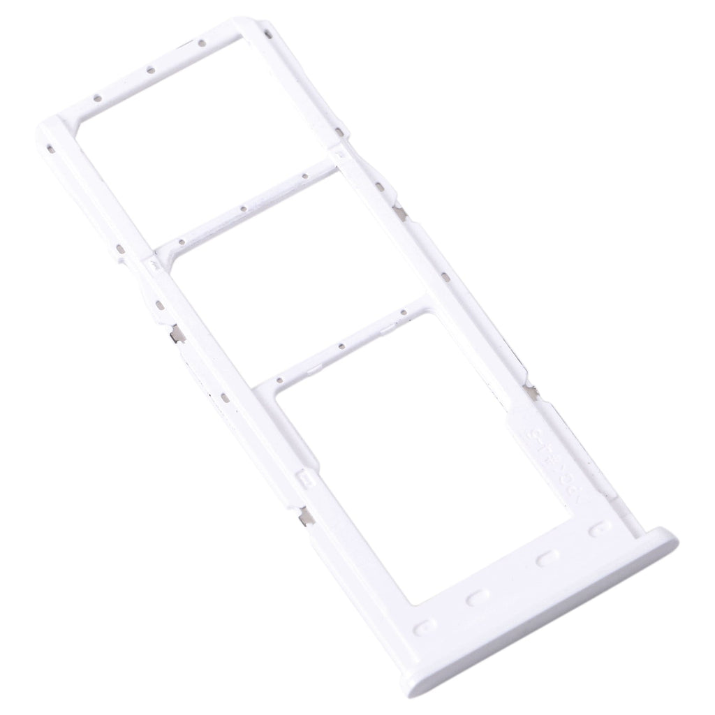 For Samsung Galaxy A23 SM-A235 Original SIM Card Tray + SIM Card Tray + Micro SD Card Tray (White)