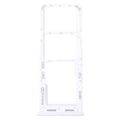 For Samsung Galaxy A23 SM-A235 Original SIM Card Tray + SIM Card Tray + Micro SD Card Tray (White)