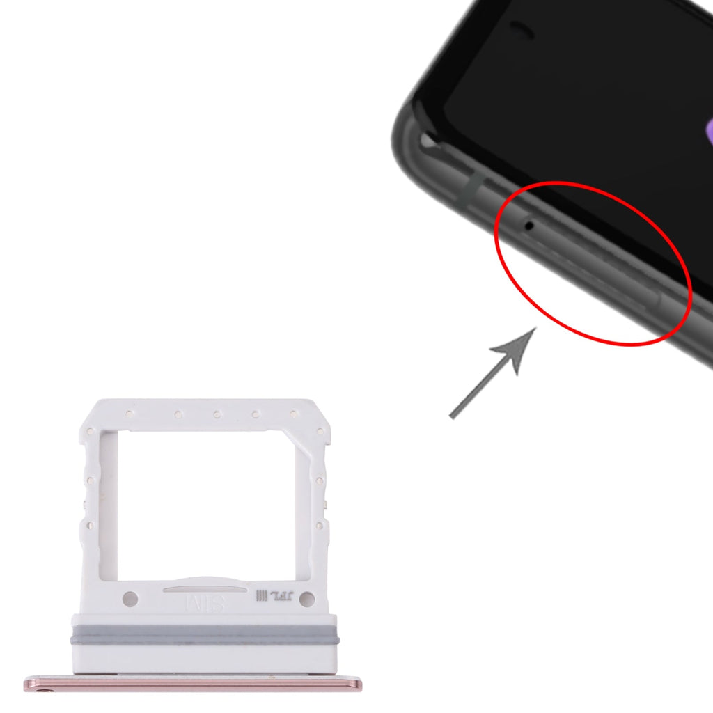For Samsung Galaxy Z Flip 5G SM-F707B Original SIM Card Tray (Gold)